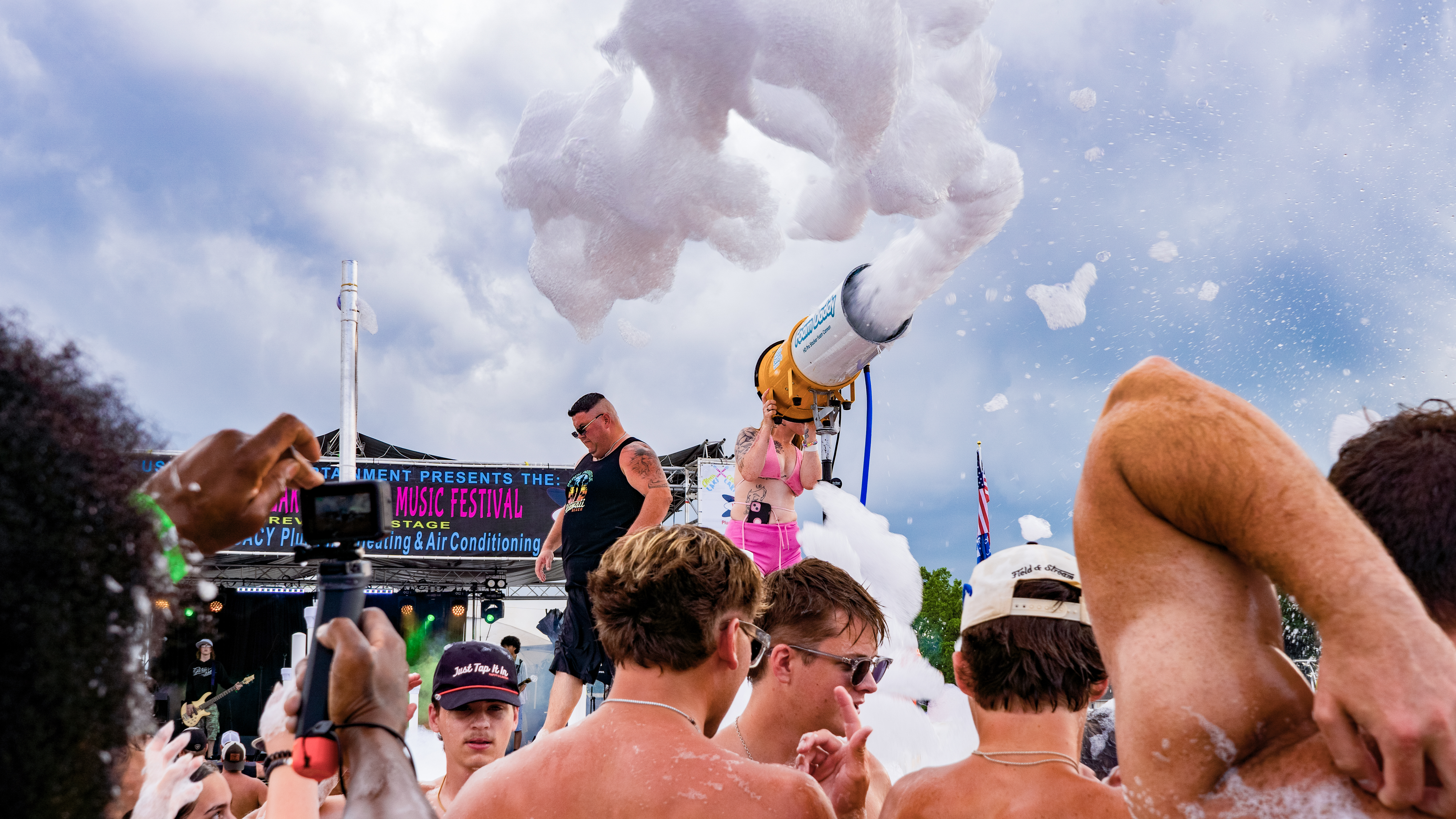 Lake view from the sandbar