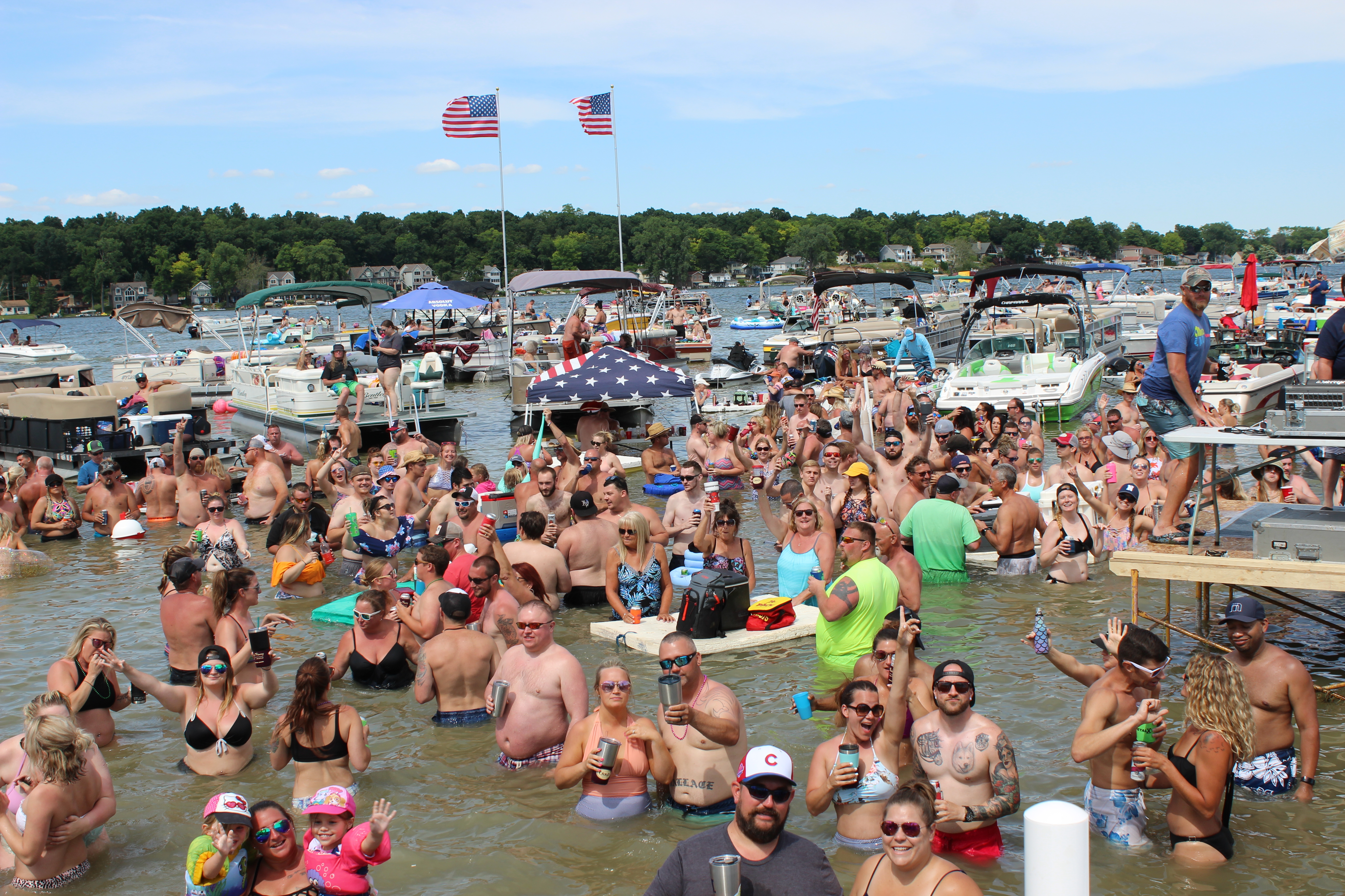 Sandbar festivities